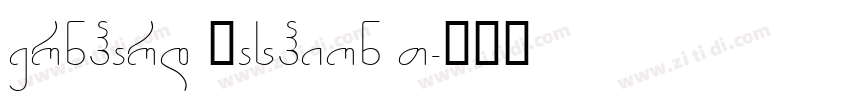Bernhard Fashion BT字体转换
